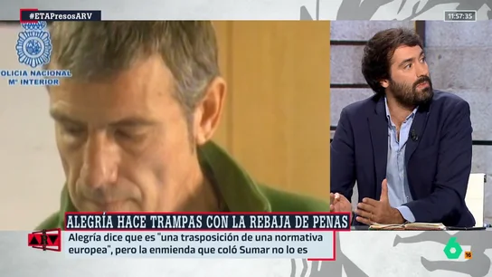 ARV- Daniel Ramírez, sobre la rebaja de penas a etarras: "Creo que el PSOE se avergüenza de esta reforma" ARV- Daniel Ramírez, sobre la rebaja de penas a etarras: "Creo que el PSOE se avergüenza de esta reforma"