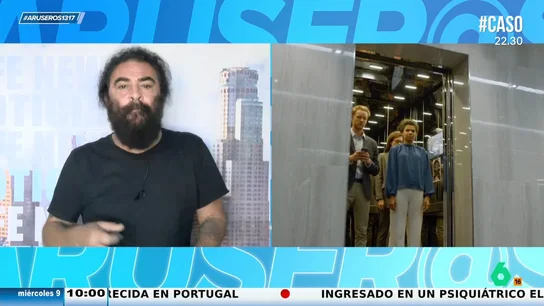El Sevilla, tajante sobre las personas que no saludan cuando entran en un ascensor El Sevilla, tajante sobre las personas que no saludan cuando entran en un ascensor