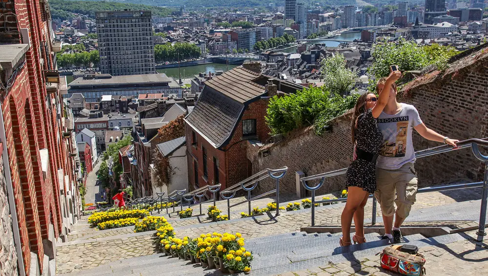 Escalera de Bueren, Lieja Escalera de Bueren, Lieja
