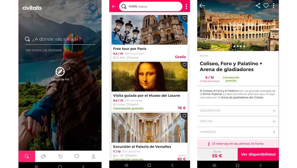 Encuentra toda la información de tu viaje en Civitatis Encuentra toda la información de tu viaje en Civitatis