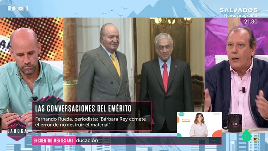 Fernando Rueda asegura que Juan Carlos I entregó papeles con secretos de Estado a Corinna Larsen  Fernando Rueda asegura que Juan Carlos I entregó papeles con secretos de Estado a Corinna Larsen