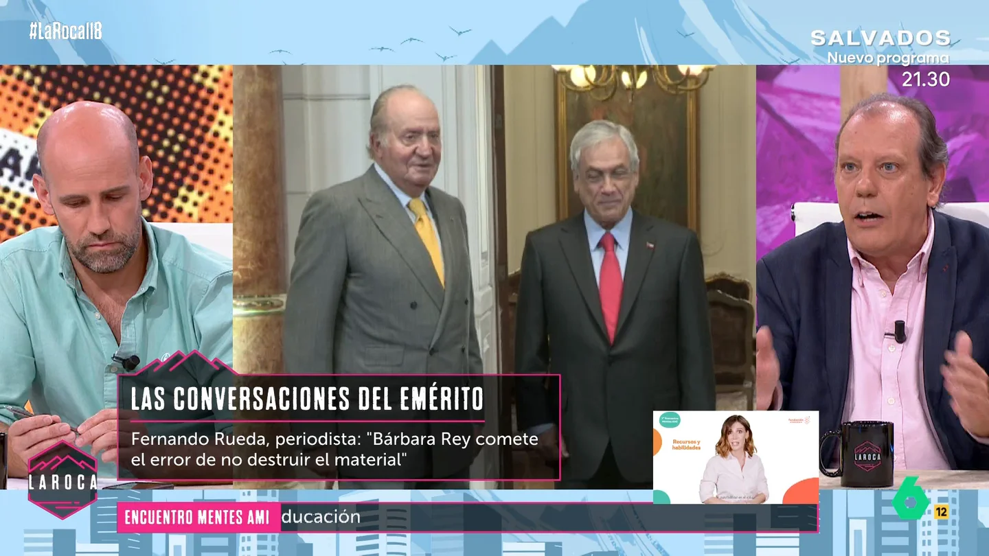 Fernando Rueda asegura que Juan Carlos I entregó papeles con secretos de Estado a Corinna Larsen Fernando Rueda asegura que Juan Carlos I entregó papeles con secretos de Estado a Corinna Larsen