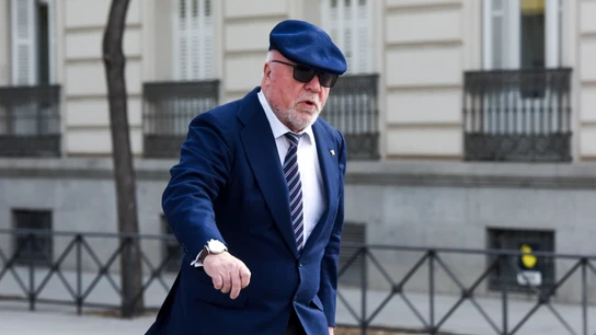 El comisario jubilado José Manuel Villarejo a su llegada a la Audiencia Nacional, en una imagen de archivo. El comisario jubilado José Manuel Villarejo a su llegada a la Audiencia Nacional, en una imagen de archivo.