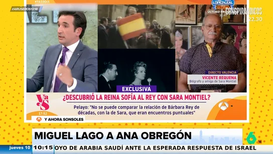El divertido 'dardo' de Miguel Lago a Ana Obregón y su anécdota: "Empiezas a contar las historias como una señora mayor" El divertido 'dardo' de Miguel Lago a Ana Obregón y su anécdota: "Empiezas a contar las historias como una señora mayor"