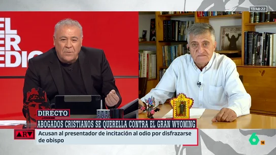 ARV-Wyoming bromea sobre la querella de Abogados Cristianos: "Espero que no me toque el juez Peinado" ARV-Wyoming bromea sobre la querella de Abogados Cristianos: "Espero que no me toque el juez Peinado"