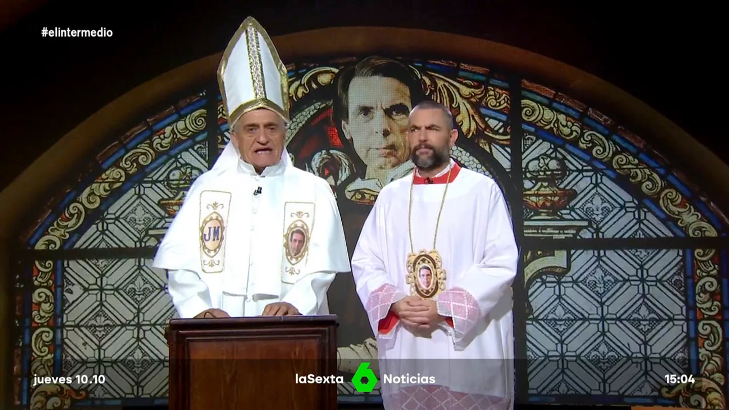 Los ultracatólicos de Abogados Cristianos denuncian la parodia de Wyoming vestido de obispo Los ultracatólicos de Abogados Cristianos denuncian la parodia de Wyoming vestido de obispo