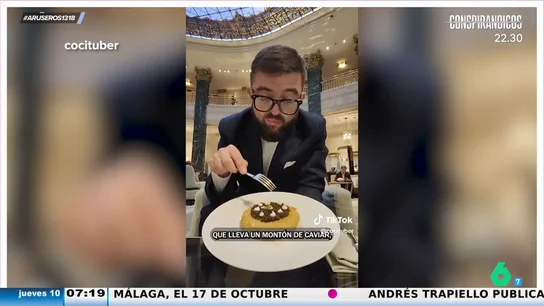 Un creador de contenido prueba el desayuno de la cafetería más cara de Madrid por 99 euros Un creador de contenido prueba el desayuno de la cafetería más cara de Madrid por 99 euros