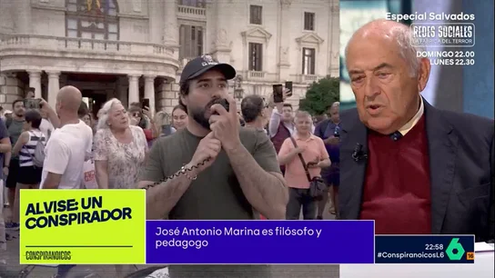 José Antonio Marina, hablando sobre Alvise José Antonio Marina, hablando sobre Alvise