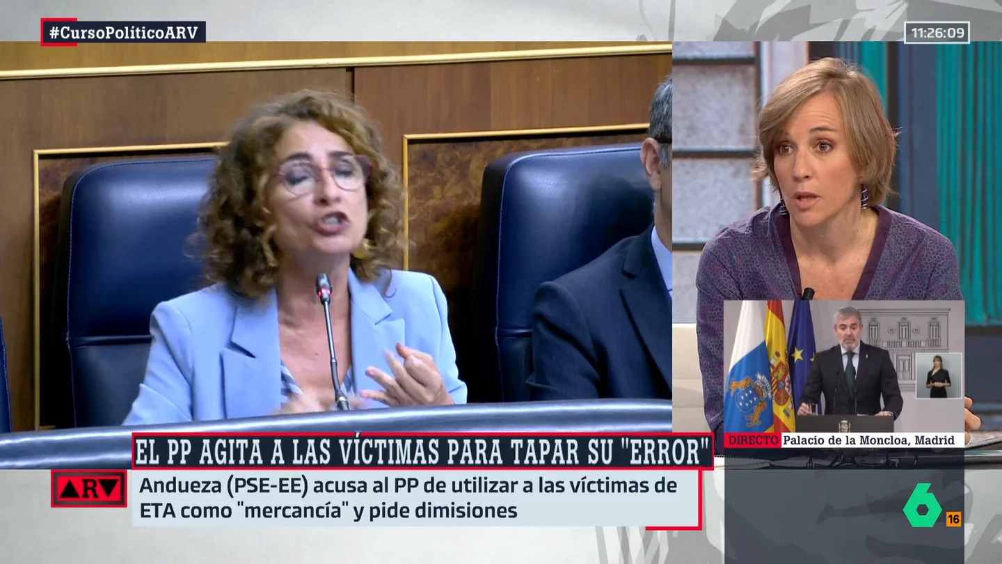 ARV-Tania Sánchez aclara cuál cree que es el "error" que está cometiendo el PSOE en la reforma que beneficia a etarras ARV-Tania Sánchez aclara cuál cree que es el "error" que está cometiendo el PSOE en la reforma que beneficia a etarras