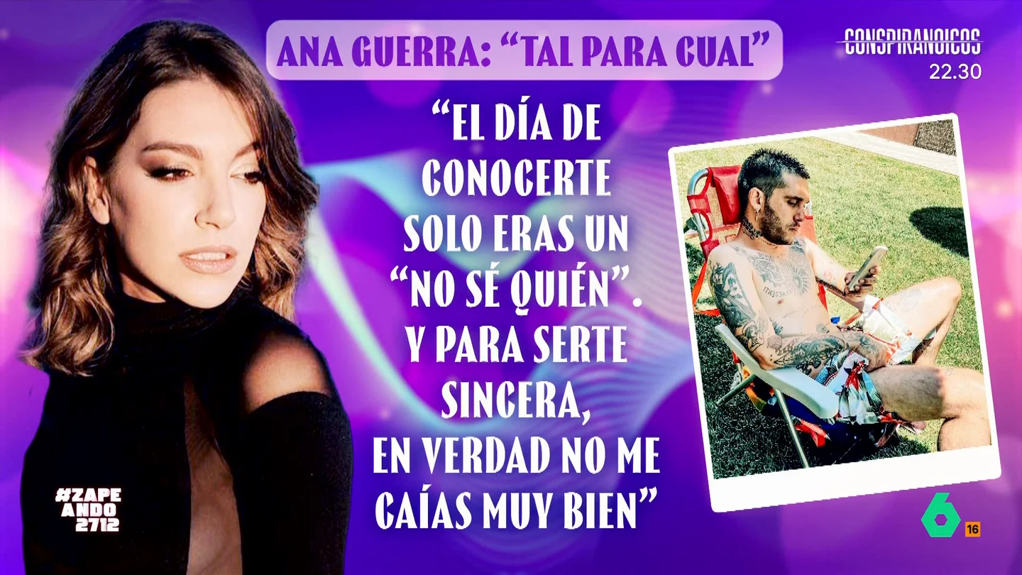 ¿Qué esconde la letra de 'Tal para cual' de Ana Guerra?: "Ahí hay filetito" ¿Qué esconde la letra de 'Tal para cual' de Ana Guerra?: "Ahí hay filetito"