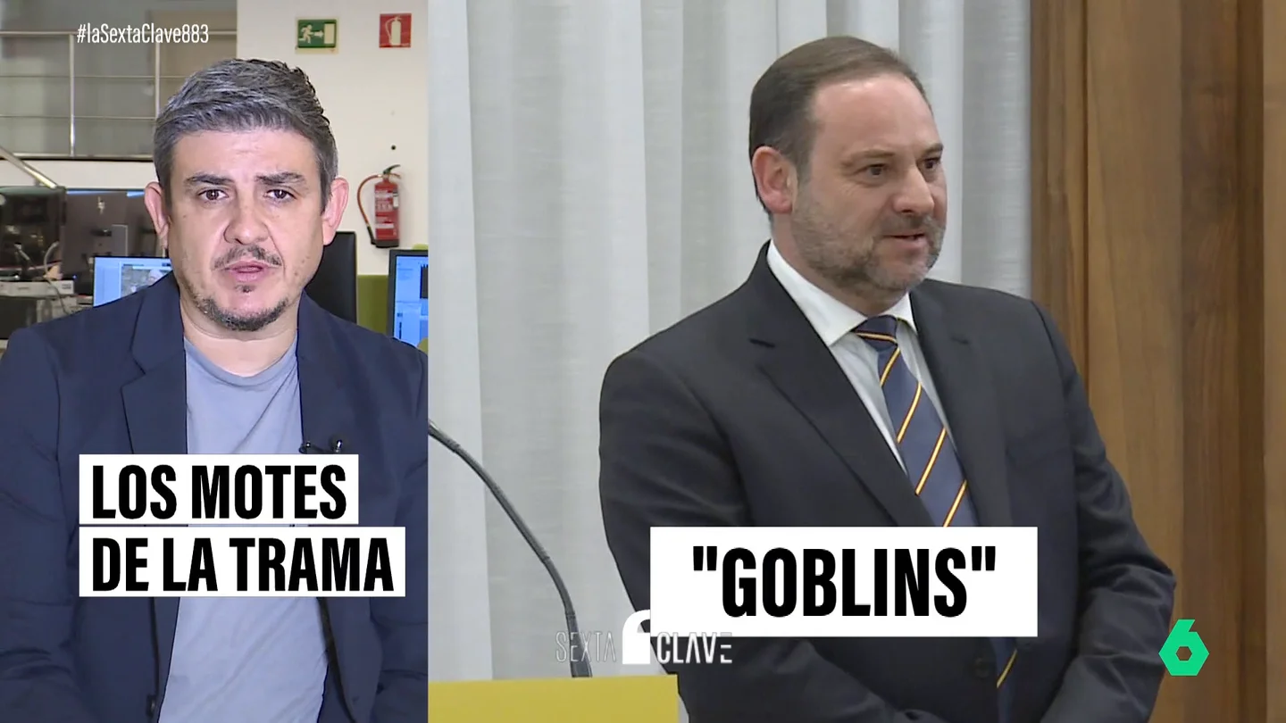 Los motes de los protagonistas del caso Koldo: Ábalos era 'el Goblin', Koldo 'el grandullón' y Ábalos 'el jefe' Los motes de los protagonistas del caso Koldo: Ábalos era 'el Goblin', Koldo 'el grandullón' y Ábalos 'el jefe'