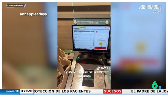 Un español muestra lo fácil que es pagar en los supermercados de Alemania: "¡Automáticamente escanea todo!" Un español muestra lo fácil que es pagar en los supermercados de Alemania: "¡Automáticamente escanea todo!"