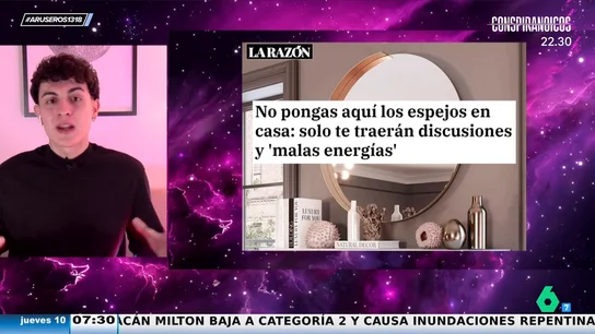 Dónde no poner los espejos en casa según Jabifus para evitar las 'malas energías' Dónde no poner los espejos en casa según Jabifus para evitar las 'malas energías'