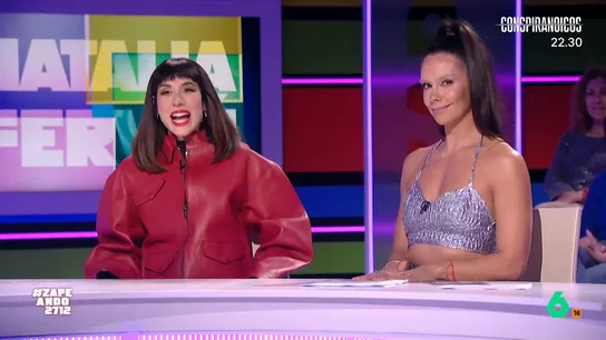 Natalia Ferviú, con Cristina Pedroche Natalia Ferviú, con Cristina Pedroche