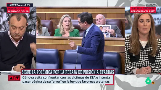 ARV-Junquera: "En primero de ética debería estar que no puedes convertir a las víctimas de ETA en una pancartita" ARV-Junquera: "En primero de ética debería estar que no puedes convertir a las víctimas de ETA en una pancartita"