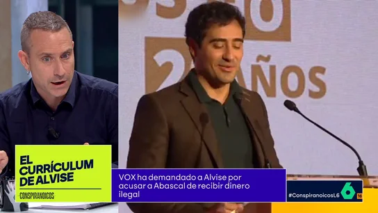 Miquel Ramos desgrana la relación de Alvise Pérez con Hazte Oír: "Donde hay dinero no es raro que esté" Miquel Ramos desgrana la relación de Alvise Pérez con Hazte Oír: "Donde hay dinero no es raro que esté"