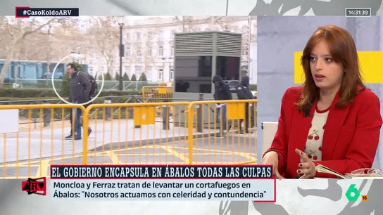 ARV- Duval, sobre Ábalos: "Es preocupante que un personaje tan siniestro estuviese en el máximo lucro del poder" ARV- Duval, sobre Ábalos: "Es preocupante que un personaje tan siniestro estuviese en el máximo lucro del poder"