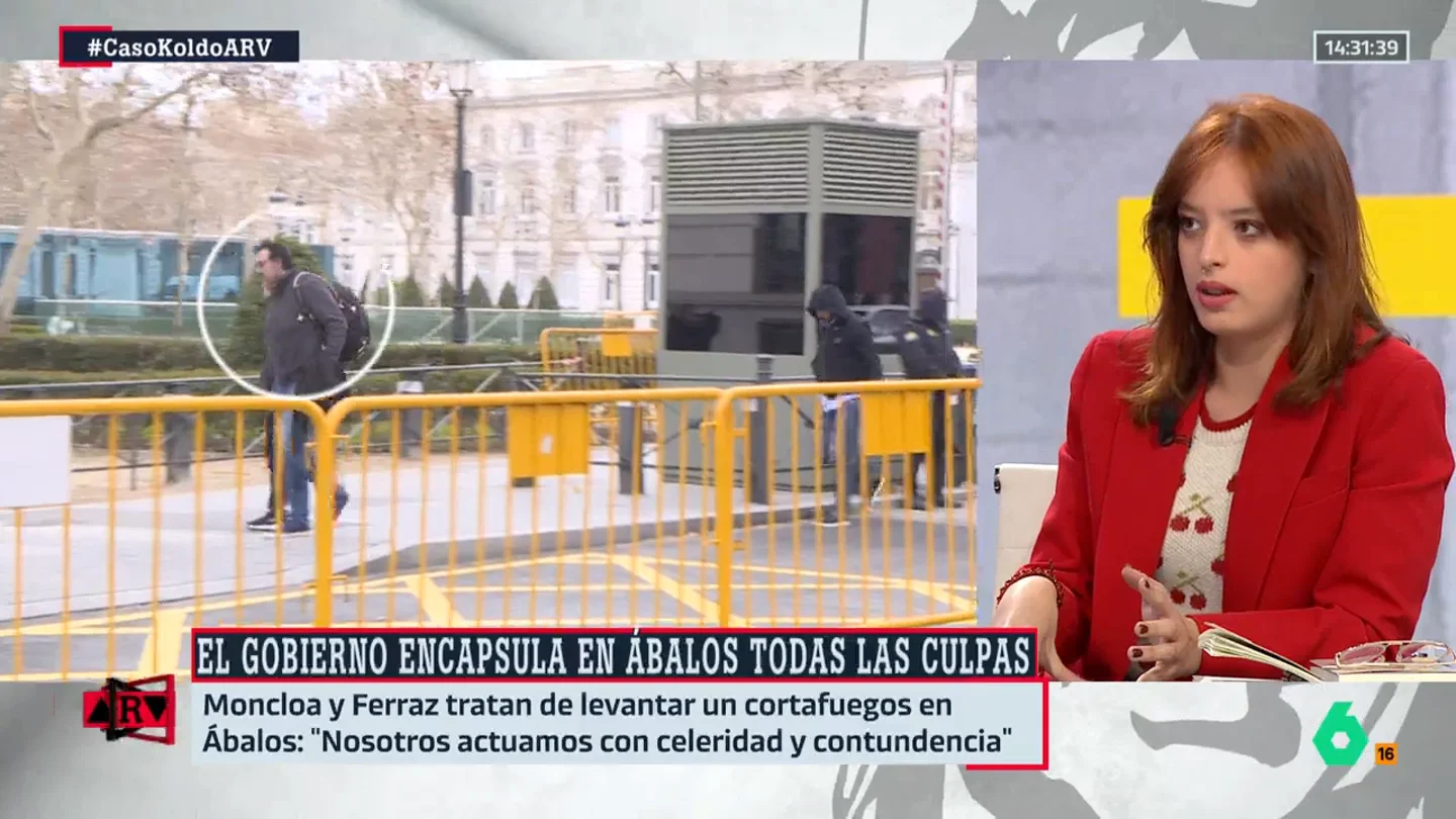 ARV- Duval, sobre Ábalos: "Es preocupante que un personaje tan siniestro estuviese en el máximo lucro del poder" ARV- Duval, sobre Ábalos: "Es preocupante que un personaje tan siniestro estuviese en el máximo lucro del poder"