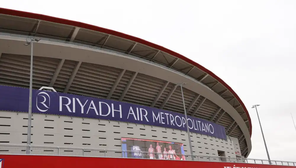 Vista del exterior del estadio Riyadh Air Metropolitano Vista del exterior del estadio Riyadh Air Metropolitano