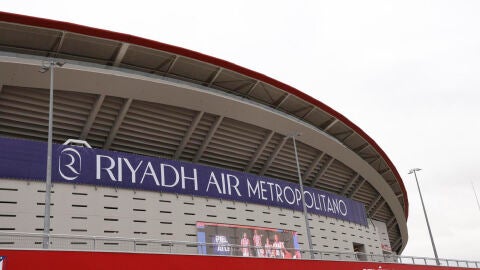 Vista del exterior del estadio Riyadh Air Metropolitano