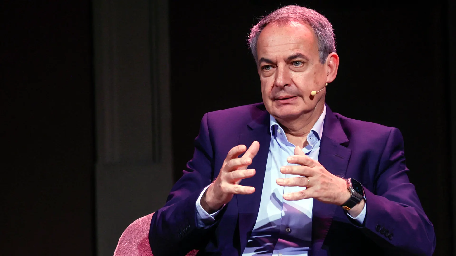 El expresidente del Gobierno, José Luis Rodríguez Zapatero