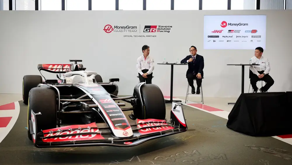 Toyota pasa a ser socio técnico oficial de HAAS Toyota pasa a ser socio técnico oficial de HAAS