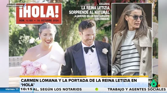 Carmen Lomana, a la portada de la revista 'Hola': "Nunca hubieran sacado una foto así de Isabel Preysler" Carmen Lomana, a la portada de la revista 'Hola': "Nunca hubieran sacado una foto así de Isabel Preysler"