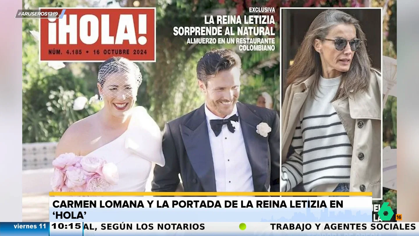 Carmen Lomana, a la portada de la revista 'Hola': "Nunca hubieran sacado una foto así de Isabel Preysler" Carmen Lomana, a la portada de la revista 'Hola': "Nunca hubieran sacado una foto así de Isabel Preysler"