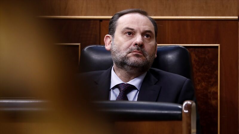 José Luis Ábalos en el Congreso de los Diputados