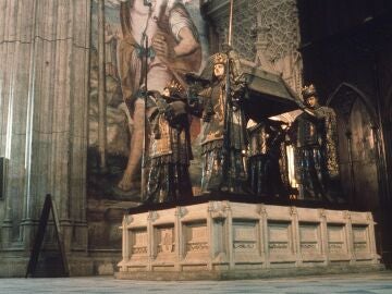 Panteón familiar de Cristóbal Colón en la Catedral de Sevilla