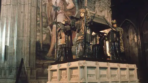 Panteón familiar de Cristóbal Colón en la Catedral de Sevilla Panteón familiar de Cristóbal Colón en la Catedral de Sevilla