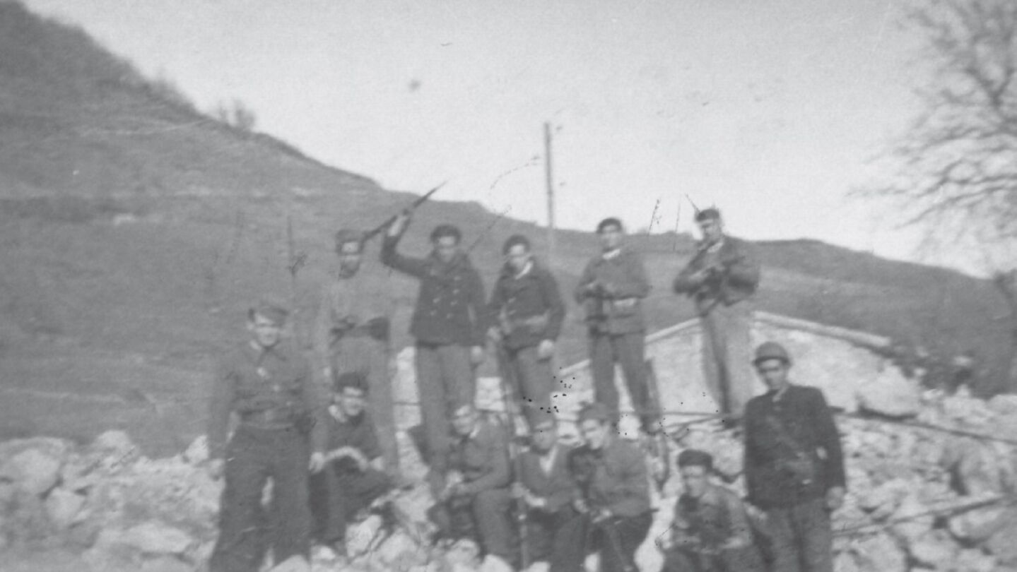 Guerrilleros españoles durante la ‘Operación Reconquista de España’, octubre de 1944.