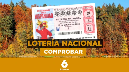 Lotería Nacional del Día de la Hispanidad | Comprobar el resultado del sorteo extraordinario de hoy, sábado 12 de octubre de 2024 Lotería Nacional del Día de la Hispanidad | Comprobar el resultado del sorteo extraordinario de hoy, sábado 12 de octubre de 2024