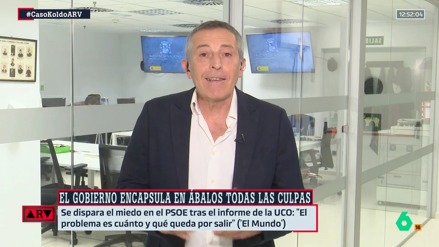 ARV-Miguel Ángel Campos, sobre la posible imputación de Ábalos: "Se va a producir" ARV-Miguel Ángel Campos, sobre la posible imputación de Ábalos: "Se va a producir"