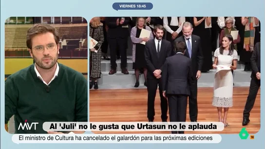 Alan Barroso defiende a Urtasun tras polémica con 'El Juli': "Yo pienso que lo ha hecho bien" Alan Barroso defiende a Urtasun tras polémica con 'El Juli': "Yo pienso que lo ha hecho bien"