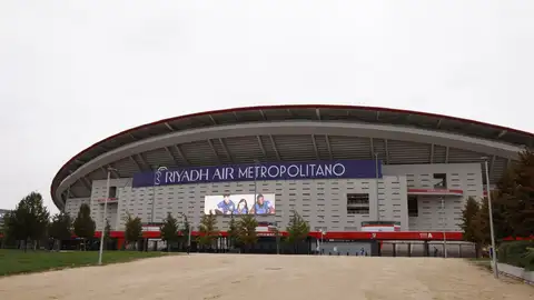 Vista del exterior del estadio Riyadh Air Metropolitano Vista del exterior del estadio Riyadh Air Metropolitano