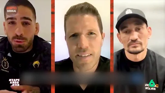 Así responde Ilia Topuria a la 'vacilada' de un rival que se ríe de él por cómo habla inglés El luchador español estaba siendo entrevistado en un canal estadounidense pero su rival, Max Holloway, consideró que podía reírse de como Topuria hablaba en ese idioma.