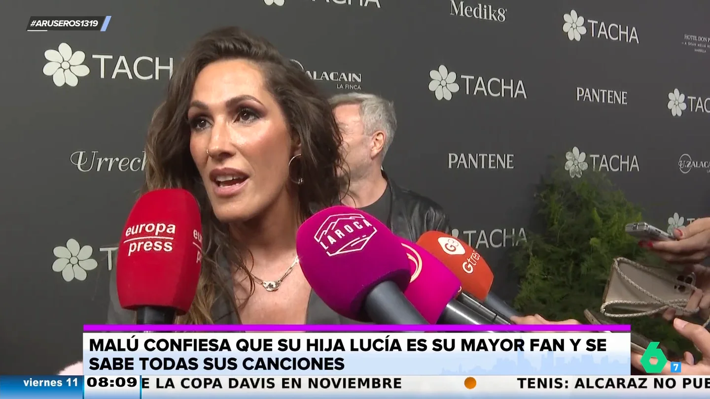Malú responde si está enamorada tras sus fotos con un chico: "Estoy monísima y feliz, ¿no me veis?" Malú responde si está enamorada tras sus fotos con un chico: "Estoy monísima y feliz, ¿no me veis?"