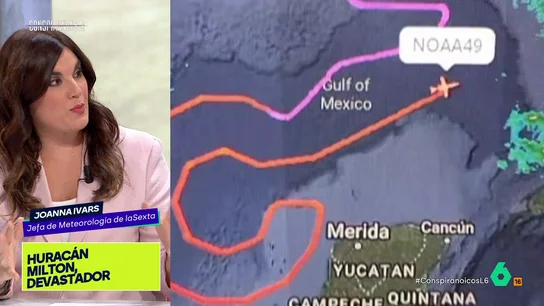 CONSPI Joanna Ivars desmonta el bulo de Matt Wallace en torno al huracán Milton, "provocado" por Biden CONSPI Joanna Ivars desmonta el bulo de Matt Wallace en torno al huracán Milton, "provocado" por Biden
