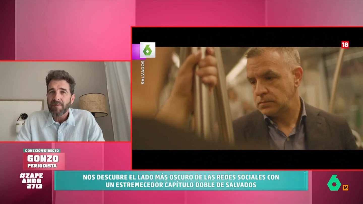 Gonzo, sobre los dueños de redes sociales: "Les interesa que sus empresas sean tan fuertes como un Estado" En 'Redes sociales: la fábrica del terror', el programa de laSexta expone una realidad de las redes sociales que queda oculta para la mayor parte de sus usuarios.