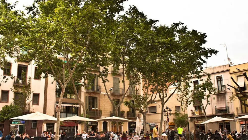 Plaza de la Villa de Gracia. Barcelona Plaza de la Villa de Gracia. Barcelona