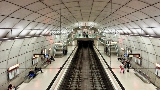 Imagen de archivo del Metro de Bilbao Imagen de archivo del Metro de Bilbao