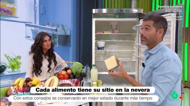 Pablo Ojeda nos muestra cómo ordenar bien nuestra nevera