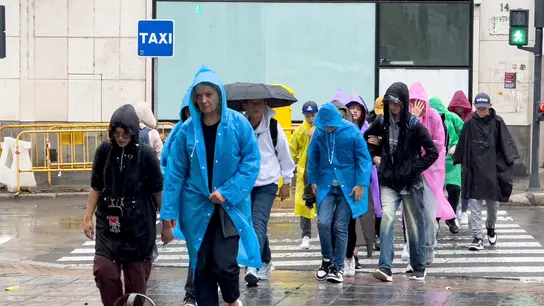 Intensa lluvia en Sevilla Intensa lluvia en Sevilla