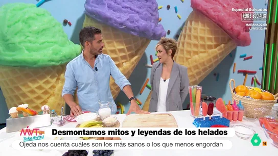Pablo Ojeda y Cristina Pardo: Verdades y mitos sobre los helados Pablo Ojeda y Cristina Pardo: Verdades y mitos sobre los helados