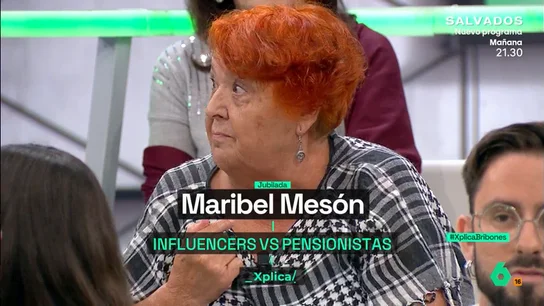 La jubilada Maribel Mesón La jubilada Maribel Mesón