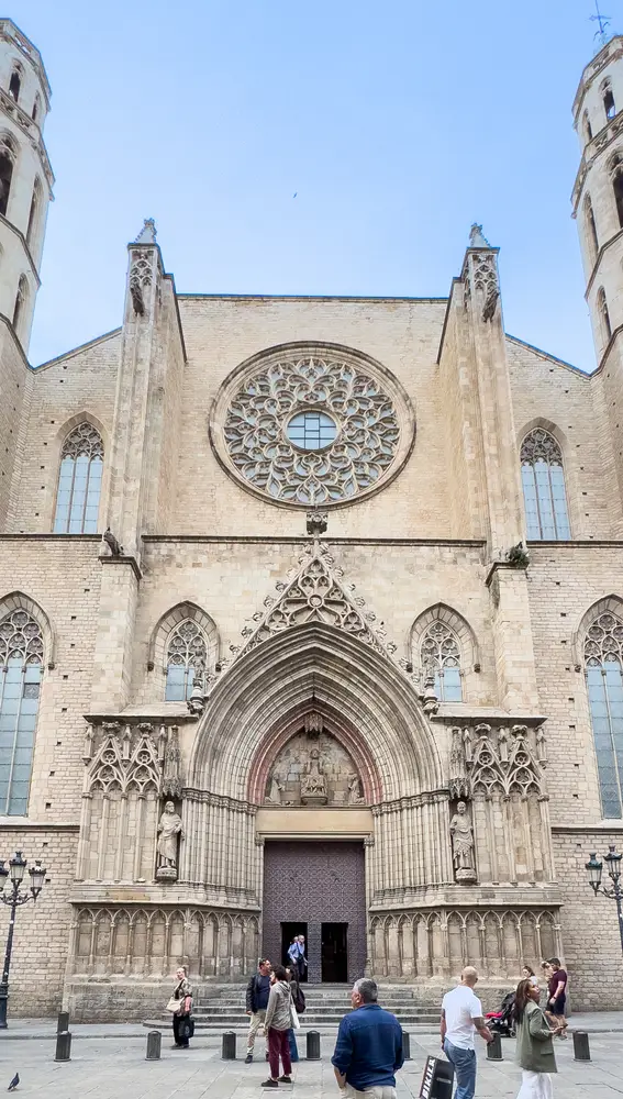 Santa María del Mar, Barcelona Santa María del Mar, Barcelona