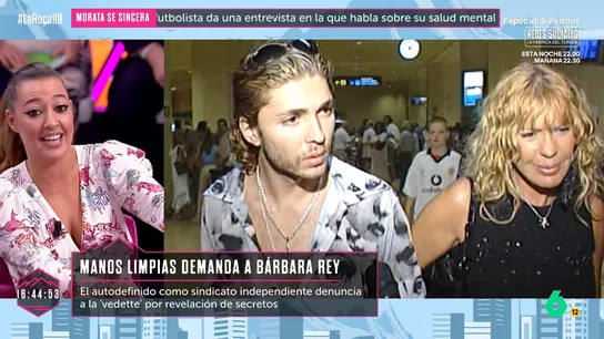 Sara Ramos rebate la querella de Manos Limpias contra Bárbara Rey: "Le da igual, la pone para que se hable de ellos" Sara Ramos rebate la querella de Manos Limpias contra Bárbara Rey: "Le da igual, la pone para que se hable de ellos"