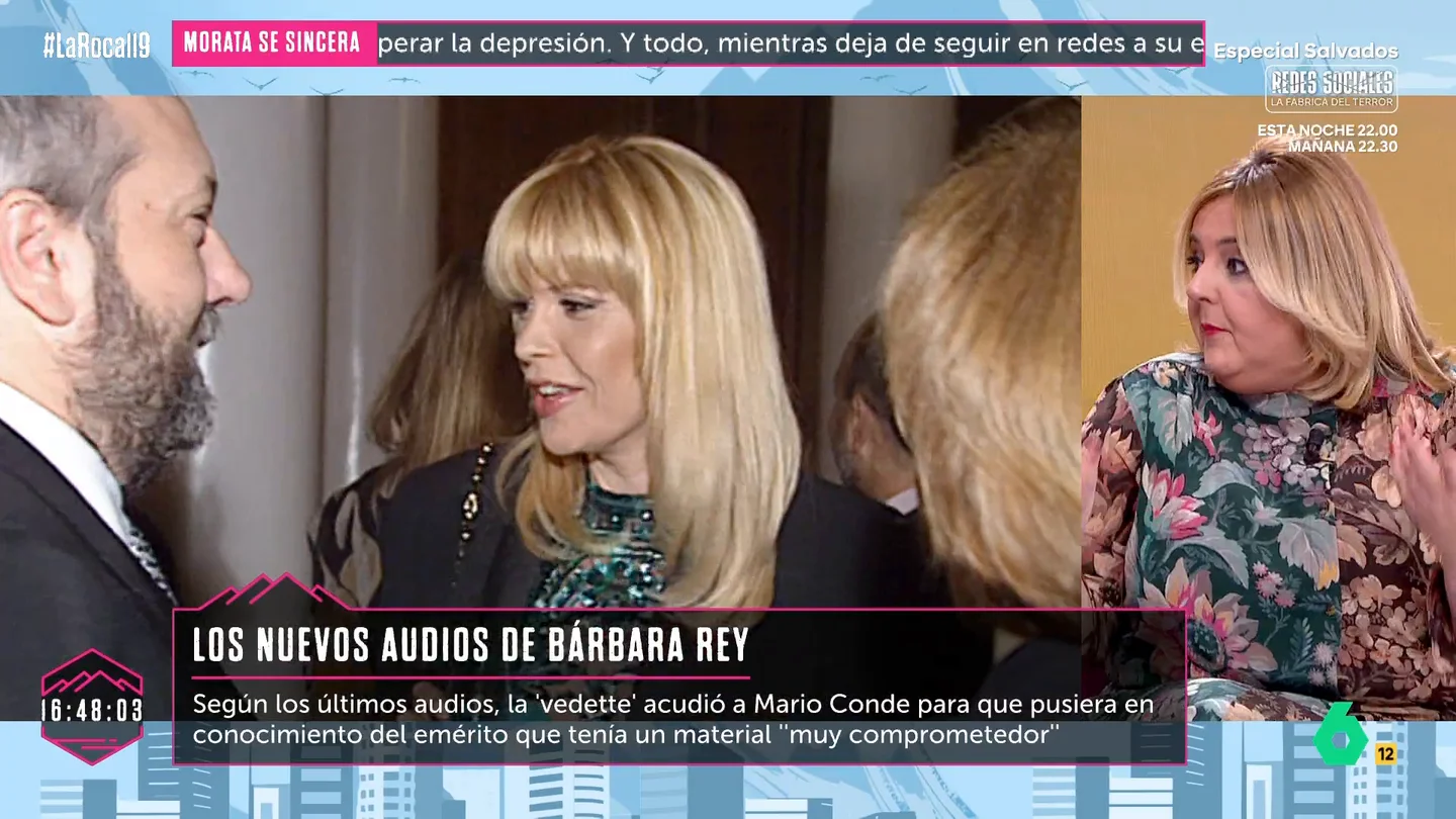 Pilar Vidal asegura que Bárbara Rey "ya no tiene nada": "El material que le robaron, todavía no se ha visto" Pilar Vidal asegura que Bárbara Rey "ya no tiene nada": "El material que le robaron, todavía no se ha visto"