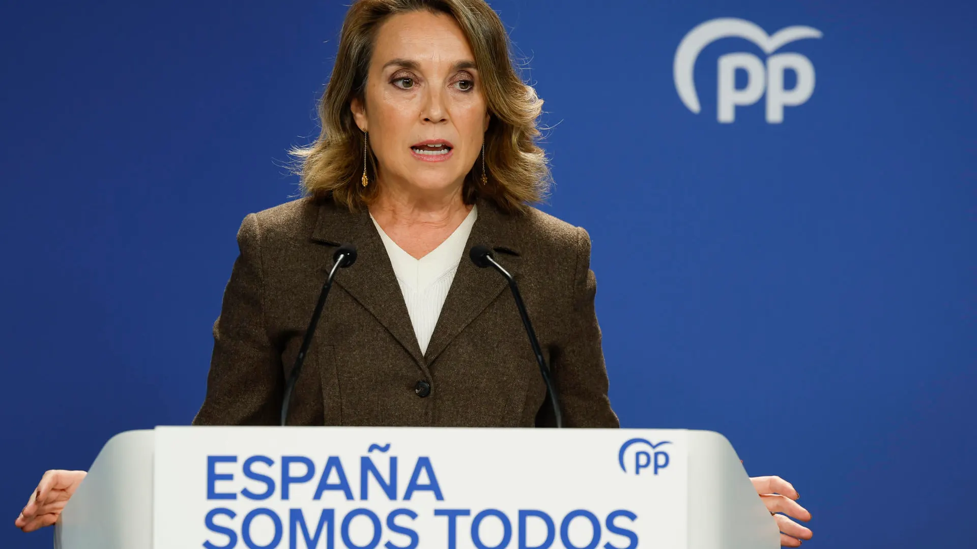 Cuca Gamarra, secretaria general del PP